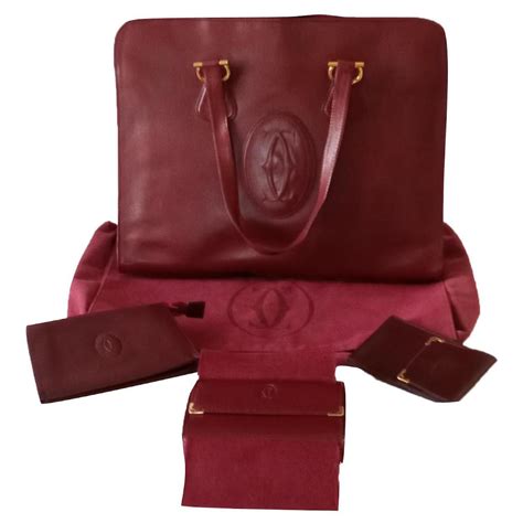 mirror quality cartier leather goods|cartier hawk's eye bags.